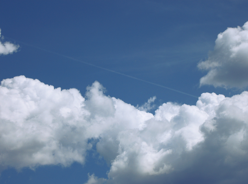 flying into clouds