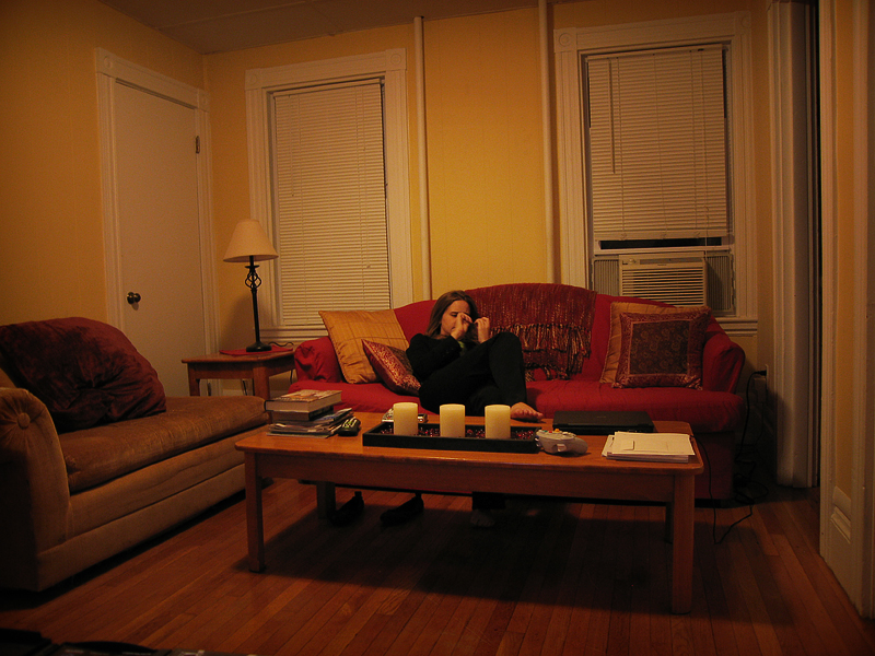 a room for living