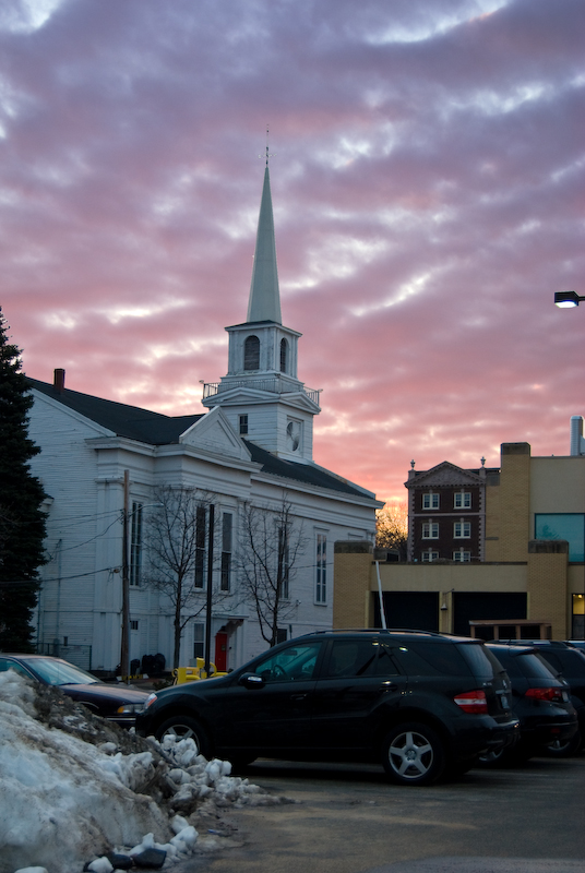 postcard church