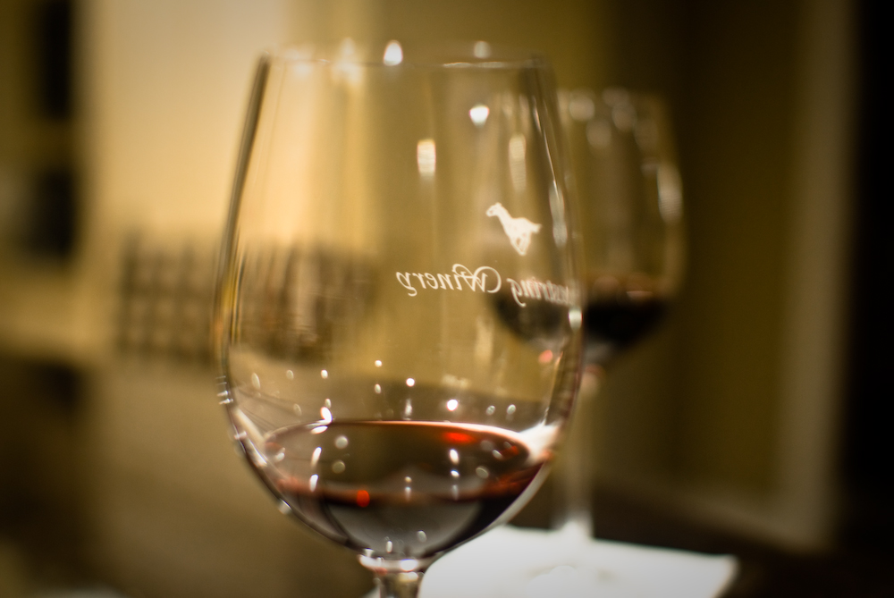 every night, wine