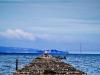the pier, alcatraz, and the golden gate bridge